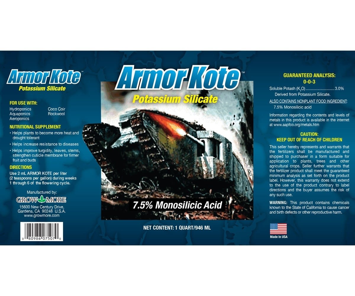 Armor Kote Potassium Silicate - 1 Gallon