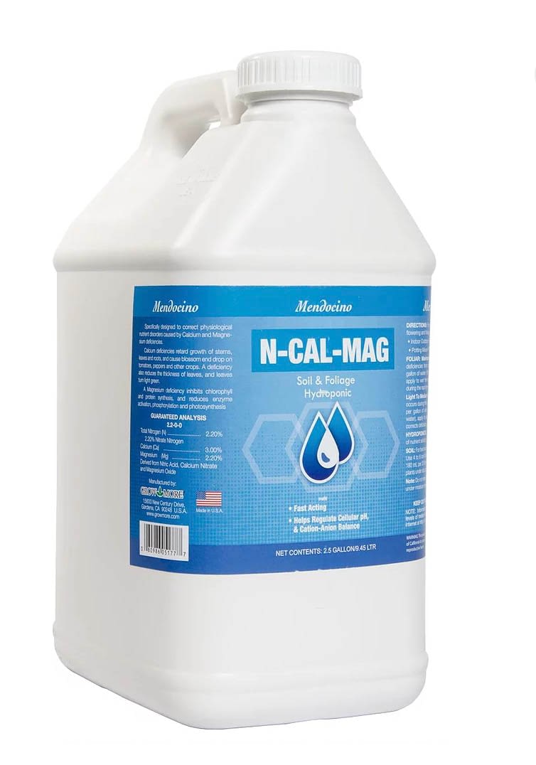 Mendocino N-Cal Mag 2.5 Gallon